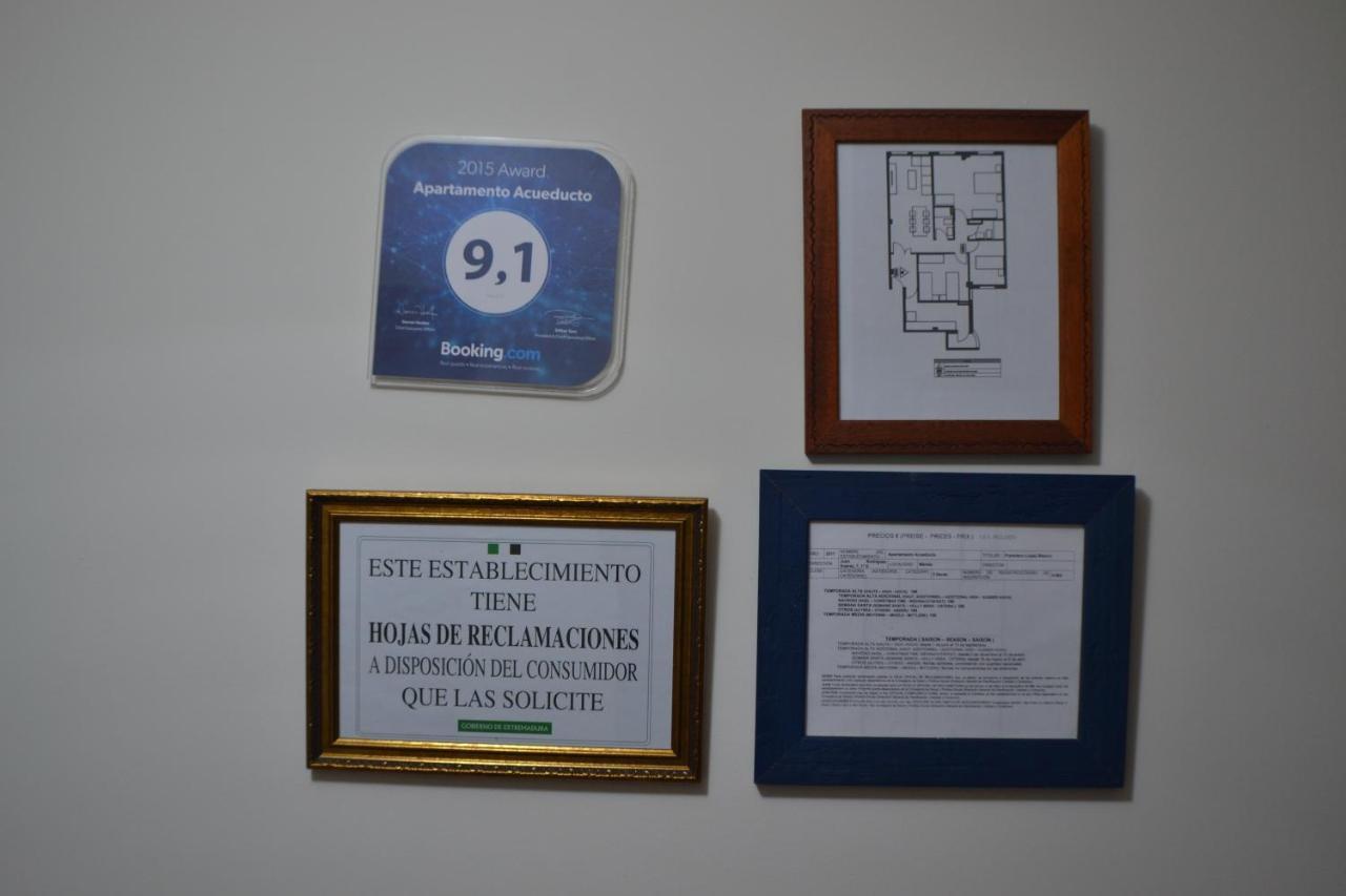 Apartamento Acueducto, Tres Dormitorios Y Parking Gratis Mérida Exterior foto